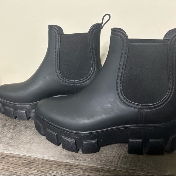 Jeffrey Campbell Platform Chunk Lug Boots. Size 8 - Picture 2 of 3